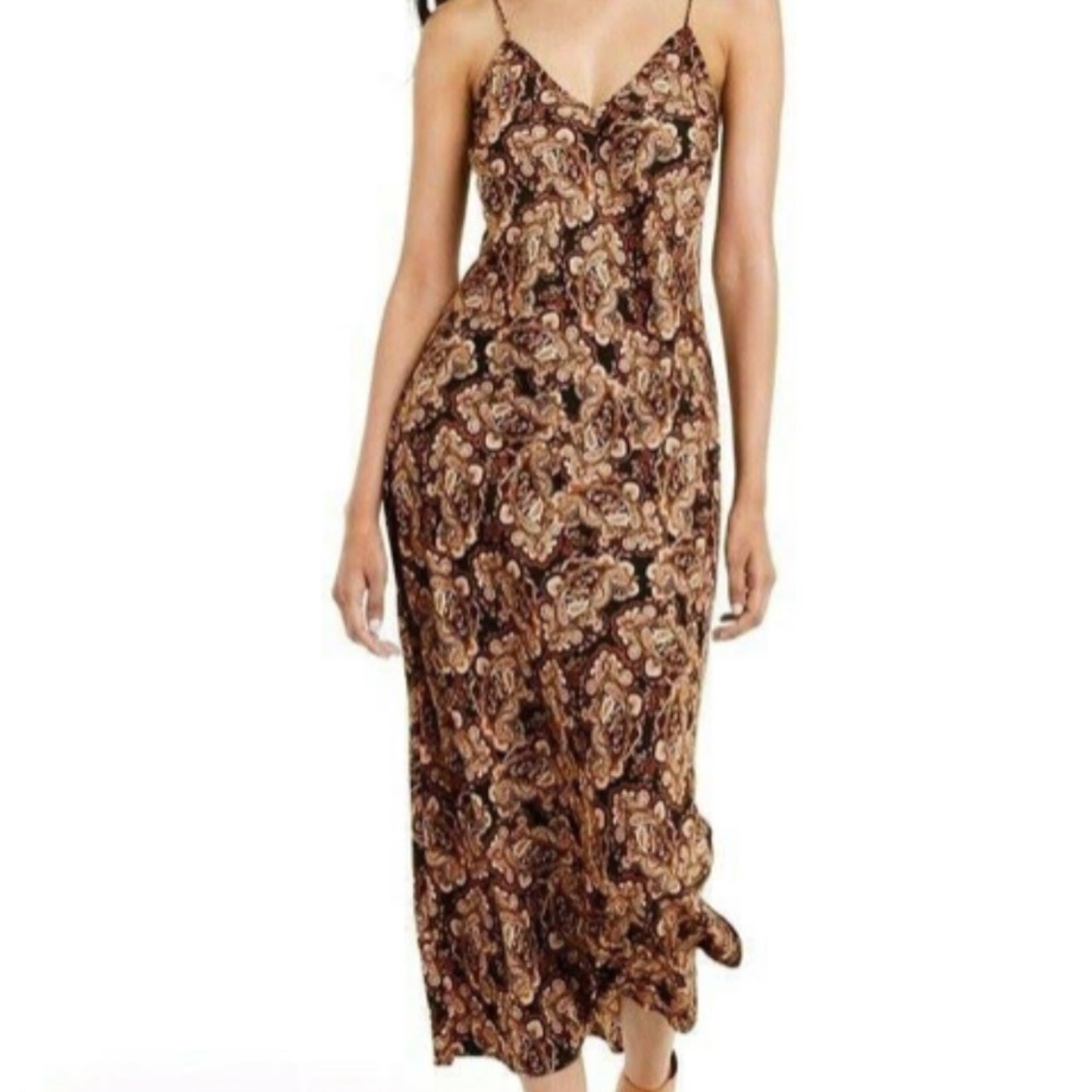 Nili Lotan silk paisley dress